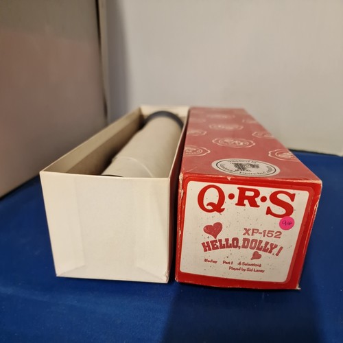Vintage QRS Player Piano Word Roll • Hello, Dolly! • XP-152