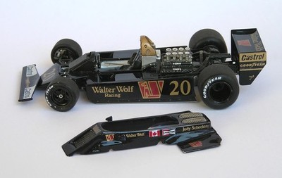 Bausatz 1:43. Wolf Ford WR5/6 / German GP 1978 J.Scheckter / This Way Up 002