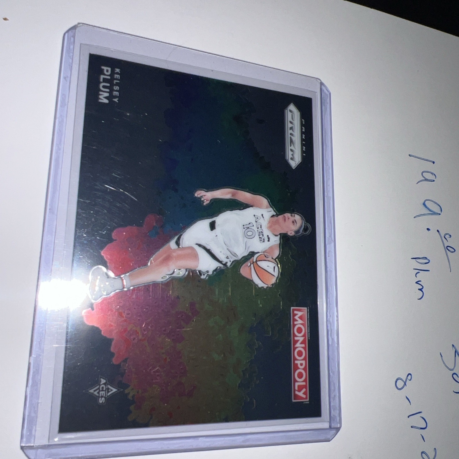 2024 Panini Prizm Monopoly WNBA Black Money Blast Kelsey Plum , pack fresh :)