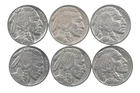 1930-1937 XF/AU Better Condition: Great Detail in Buffalo Horn 6 Coin Lot *424