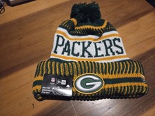 GREEN BAY PACKERS NFL NEW ERA GREEN KNIT BEANIE. NWT