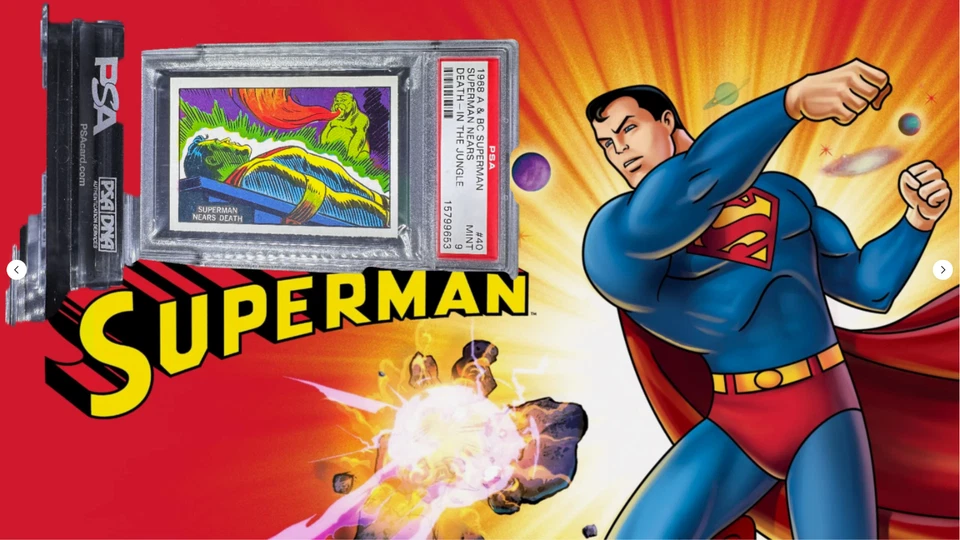 Batman-Outer Limits-Superman-Thunderball-Star Trek-Battle-LOTG-Vintage garno psa - Image 3 of 4