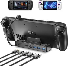 iVoler 5-in-1 Dock  Stand for Steam Deck, ROG Ally  More - HDMI, USB, USB-C
