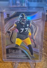 2023 Panini Select - Club Level Broderick Jones #292 Silver Prizm (RC)