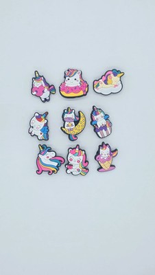 Einhorn Charms   Schuh Deko Anhänger für Crocs, Clogs, Kinder Schuhe, Jibbitz ko