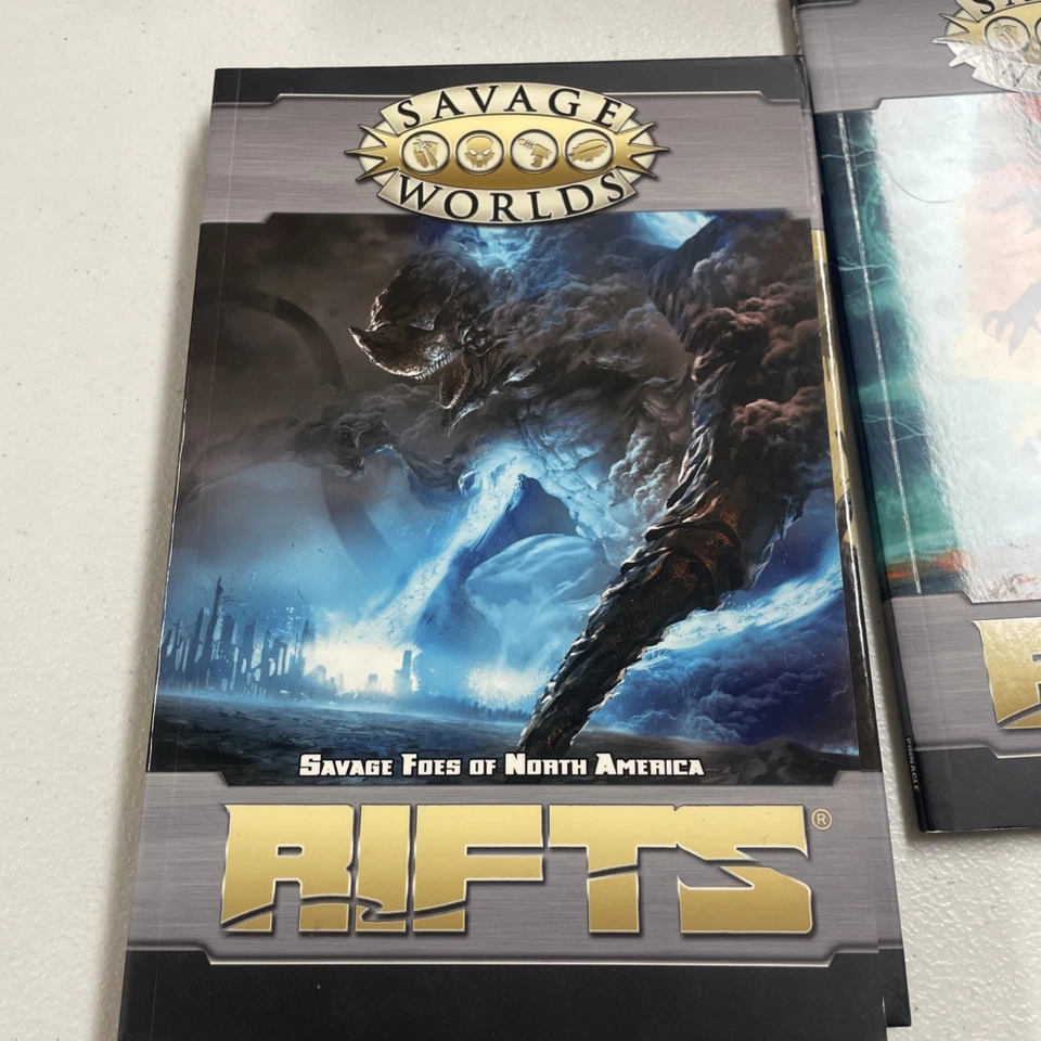 RIFTS Savage Worlds RPG Players Guide, Savage Foes & Game Master’s Handbook  Foto 2 de 4