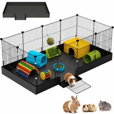 SNAAT Guinea Pig Cages DIY Small Animal 48.0"L x 24.0"W x 16.0"H, 12 Panels