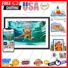10.1'' Digital Picture Frame with 32GB Storage, Digital Photo Frame with 1280...