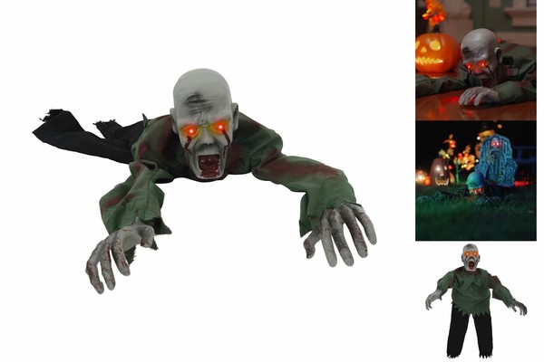 Halloween Krabbelnder Zombie GrüN 112X25.5X21.5 Cm-image