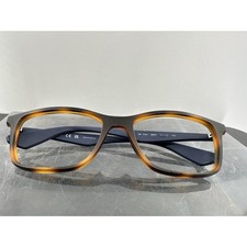 Ray-Ban RB7047-5574 Unisex Matte Havana/Blue Eyeglasses 54-17-140 C5-22