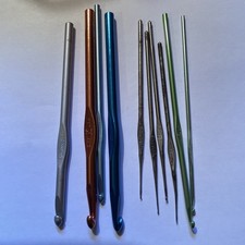 10 Assorted Boye Watson  s Susan Bates Other Crochet Hooks