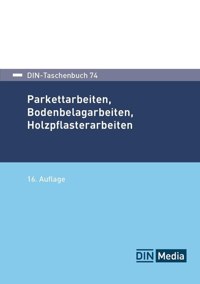 DIN-Taschenbuch 74 DIN e. V.
