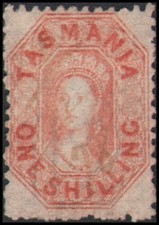 Tasmania #34f Used perf 11.5