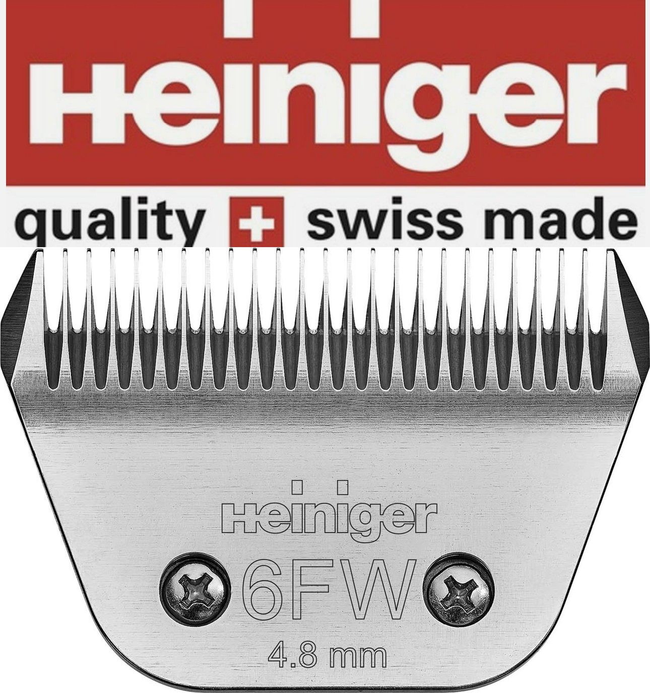 Heiniger Horses Shaving Size 6FW/4,8 MM Sapphire - Shaphirstyle - Sapphire Cord
