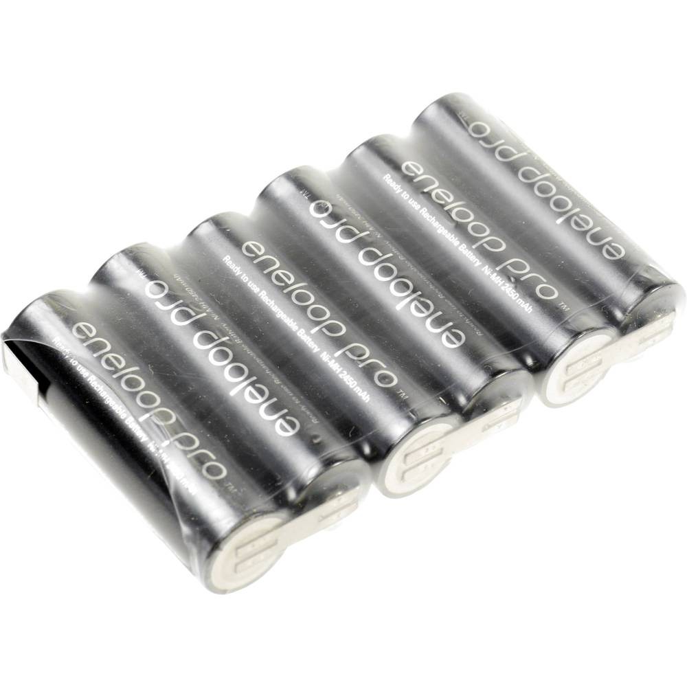 Accumulateurs AA LR6 NiMH Panasonic 135552 2450 mAh haute capacité