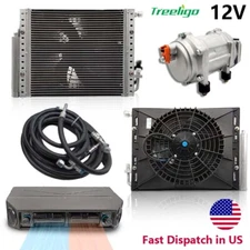 12V Cool&Heat Universal Electric Underdash Air Conditioner DC Auto Car A/C Kit