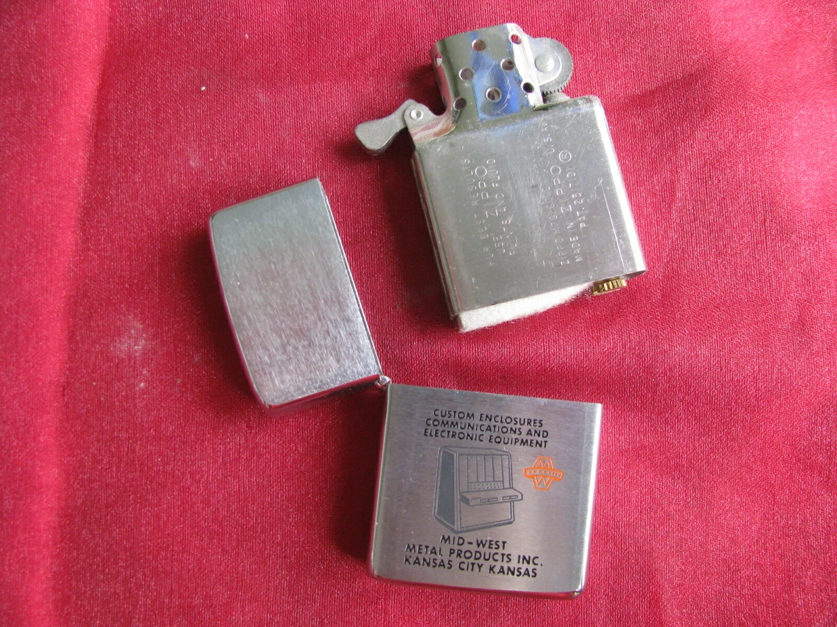 Zippo Lighter 1964 Advertising Mid-West Metal Products, Inc. Kansas City, NMIB