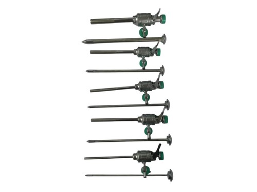 Laparoscopic Trocar 5mm 10mm 7mm Surgical Medical instruments set 5pc - Picture 5 of 7