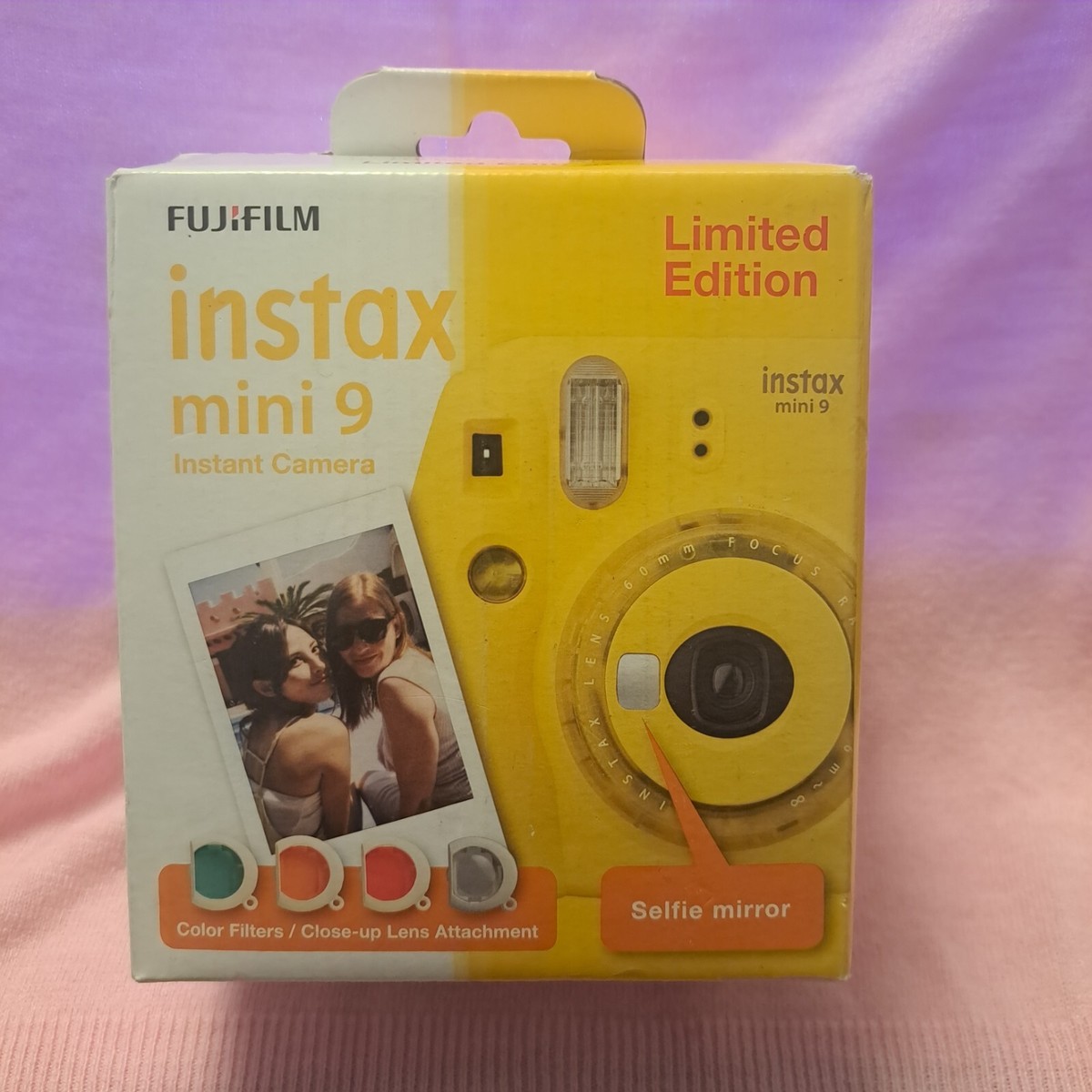 Fujifilm Instax Mini Limited Edition Yellow New and Boxed