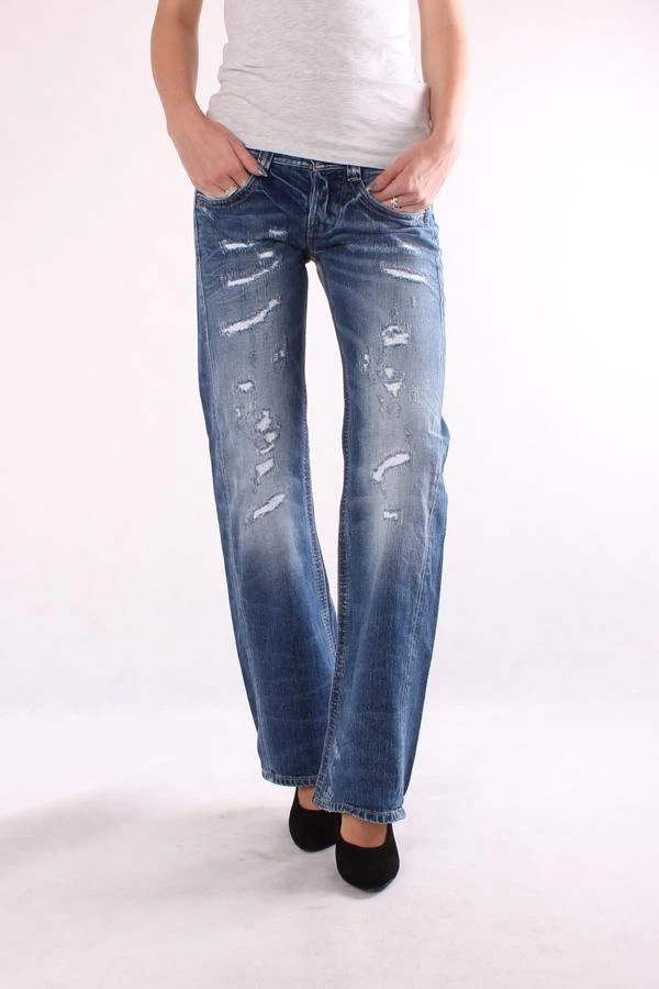 NEU DAMEN JEANS REPLAY WV410C 278 500 009 JIVE, Schlaghose, Trousers, Denim - Bild 2 von 4