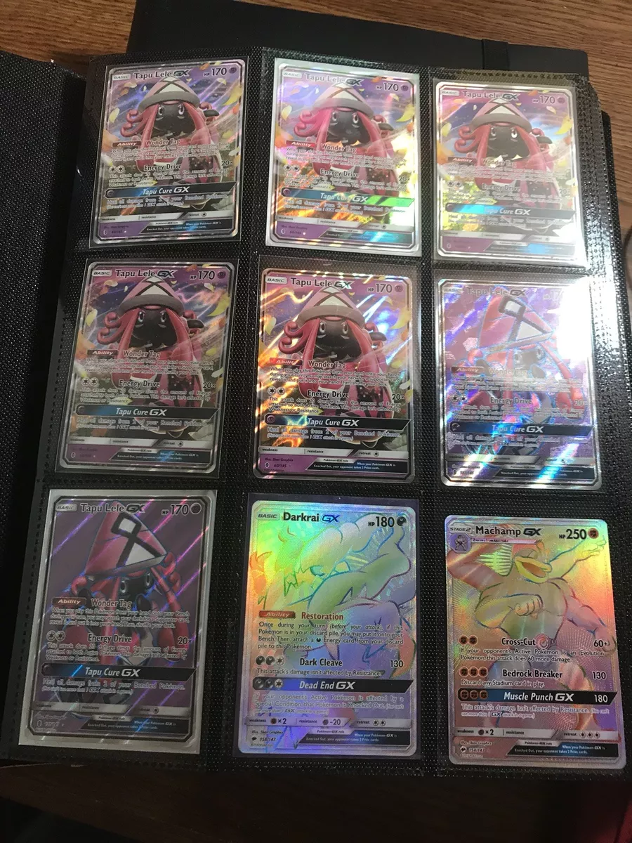 Pokemon TCG – 5 cartas EX / GX / Mega EX Lot.