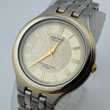 VTG Citizen Junction Square Quartz Watch Women Dual Tone Analog New Batter 6.5"