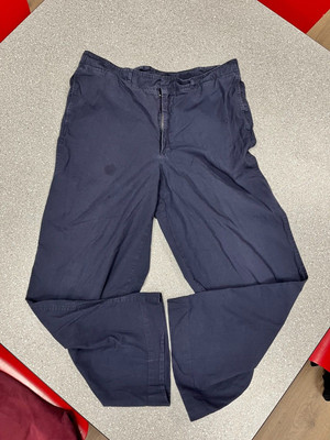 Jil Sander Blue Wide Lightweight Slack Pants Size 33'' Waist