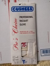 VINTAGE RARE Cushees racquet glove Pro's Choice Men's Full Finger Large Right
