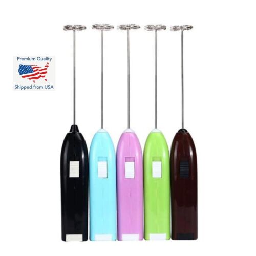Frusta Frusta Frusta Schiumatrice Latte Cappuccino Sbattitore Uova Elettrico Mini - Foto 3 di 21