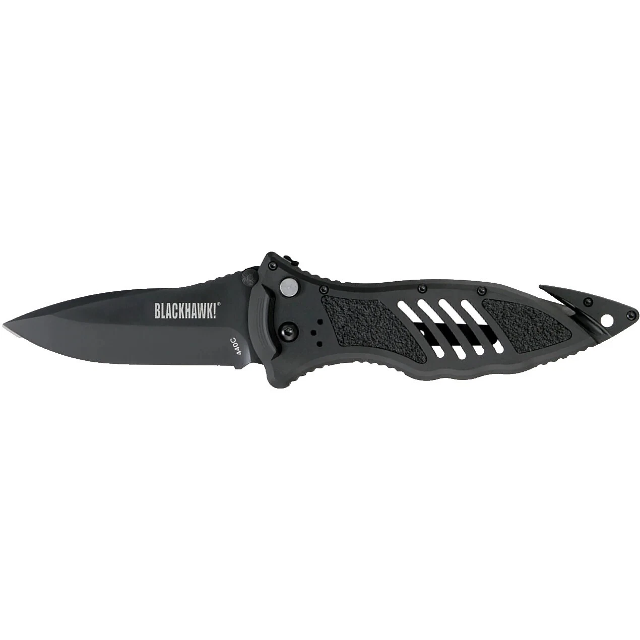 Carbon Steel Blade Black Tactical Collectible Folding Knives