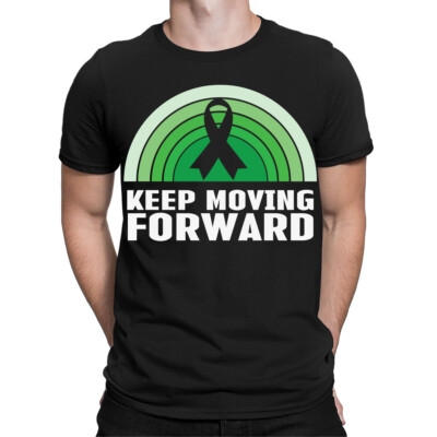 Keep Moving Forward Bewusstsein für psychische Gesundheit Band Herren Damen T-Shirts #TA-89