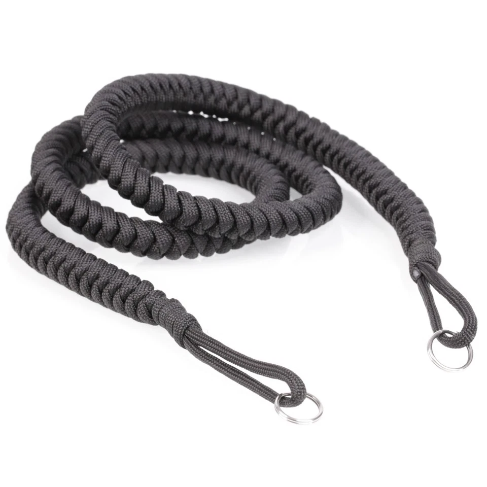 Foto&Tech Adjustable Braided Camera Neck Strap Quick Release with Lug Rings - Image 4 of 4