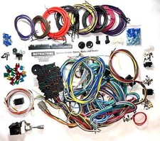 Modern 1949 - 1954 Chevy Street Rod 22 Circuit Universal Wiring Kit Wire Harness