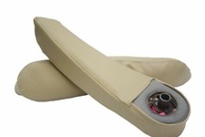 Fits 2016-2020 Honda Pilot Pvc Synthetic Leather Seat Armrest Cover Beige Tan