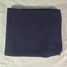Unbranded Basic Fleece Neck Warmer Dark Blue One Size Unisex Style No 30040