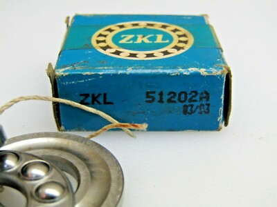 ZKL 51202A 15mm X 28mm X 9mm Ball Thrust Bearing | eBay