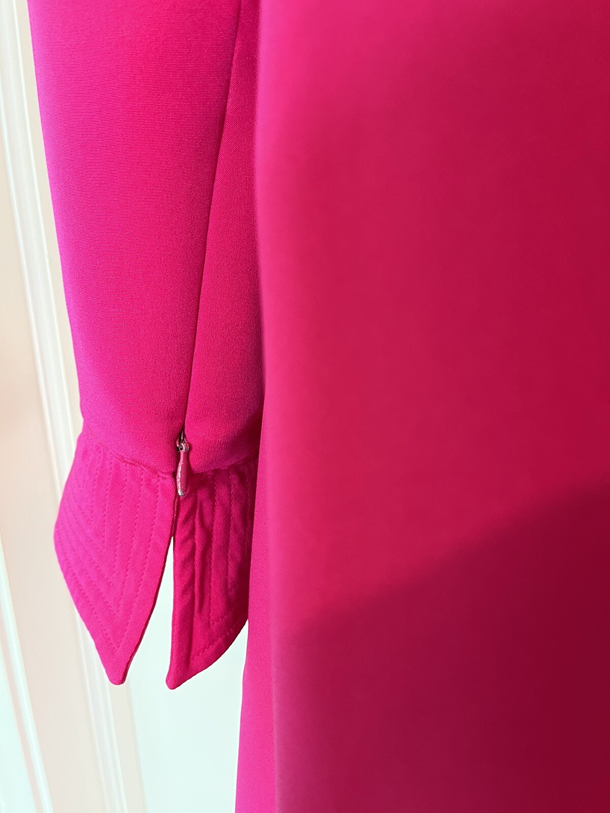 Stanley Platos Martin Ross Vintage Hot Pink Shift Dress- Sz 12~Beautiful & Rare~ image 7