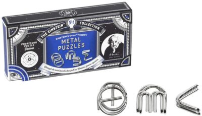 NEW Professor Puzzle Einstein s e=mc2 Metal 3D Interlocking Brain Teaser Puzzle