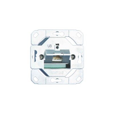 Metz Connect 1307371200-I-90 Anschlussdose 1XRJ45 CAT6 Datendose TN E-DATC6-1UP0