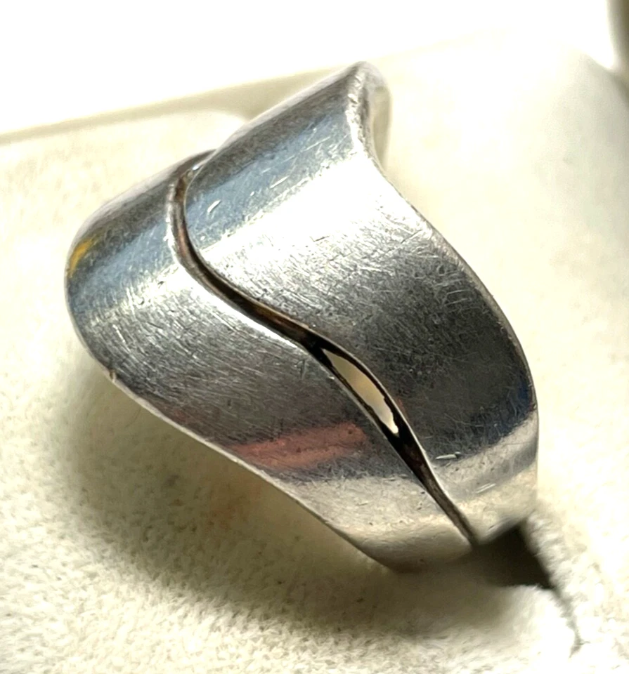 Massiver 925 Silber Designer Ring QUINN mit 3 Brillanten 0,06 ct RG 55 Ø 17,5 mm - Bild 4 von 4