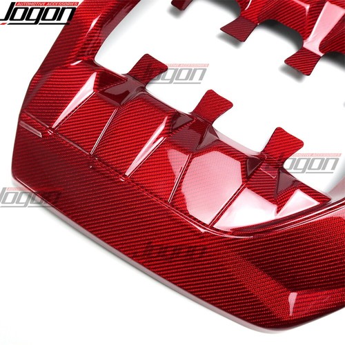 Red Carbon Engine Bay Cover Appearance For Ford Mustang S650 Dark Horse GT 2024+ - Picture 12 of 12
