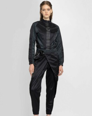 【JORDAN】future flight jump suit black Nike Jordan Future Primal Flight Suit Black DA1517-010 Women Size