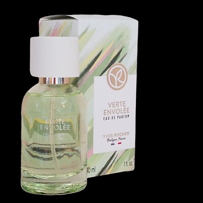 Yves Rocher VERTE ENVOLEE Eau de Parfum Perfume Spray Women 1 fl oz GREEN CITRUS