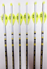 6- Victory Archery VAP TKO Elite 350 Dip/Crested Carbon Arrows Bohning Blazer
