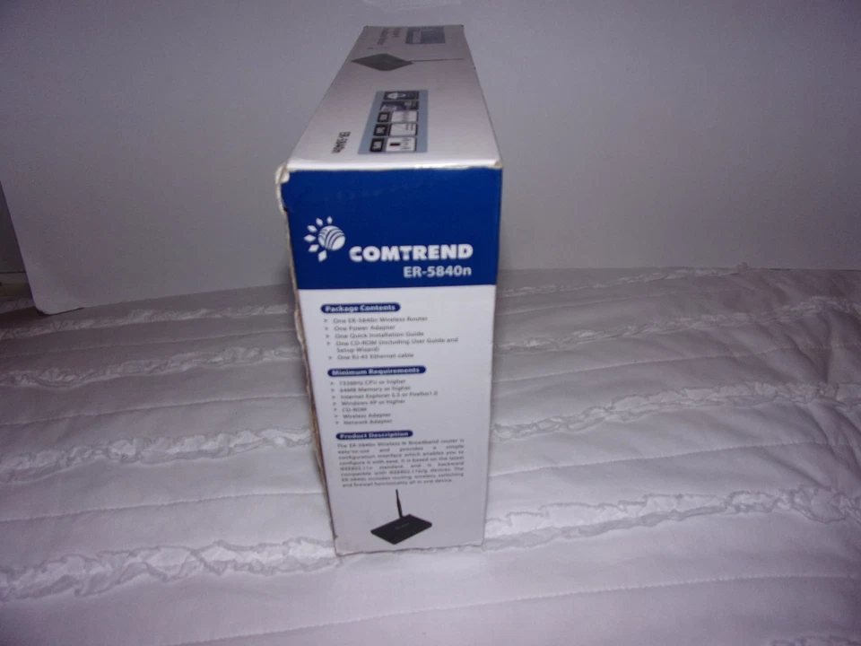 Comtrend ER-5840n 150 Mbps 4-Port 10/100 Wireless N Router (ER5840N) New - Image 4 of 4