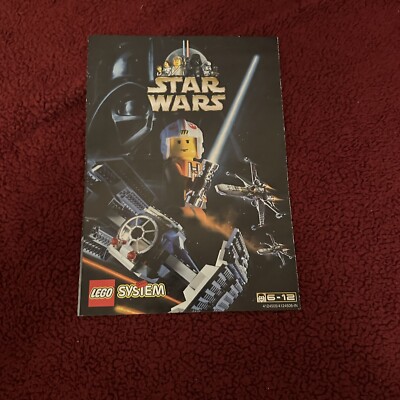 Vintage LEGO Star Wars A5 Foldout Insert First Wave 1999 Leaflet
