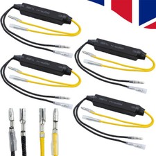 4 LED Motorcycle Turn Signal Flasher Blinker Load Resistor Indicator 12V 21W 26&Omega;