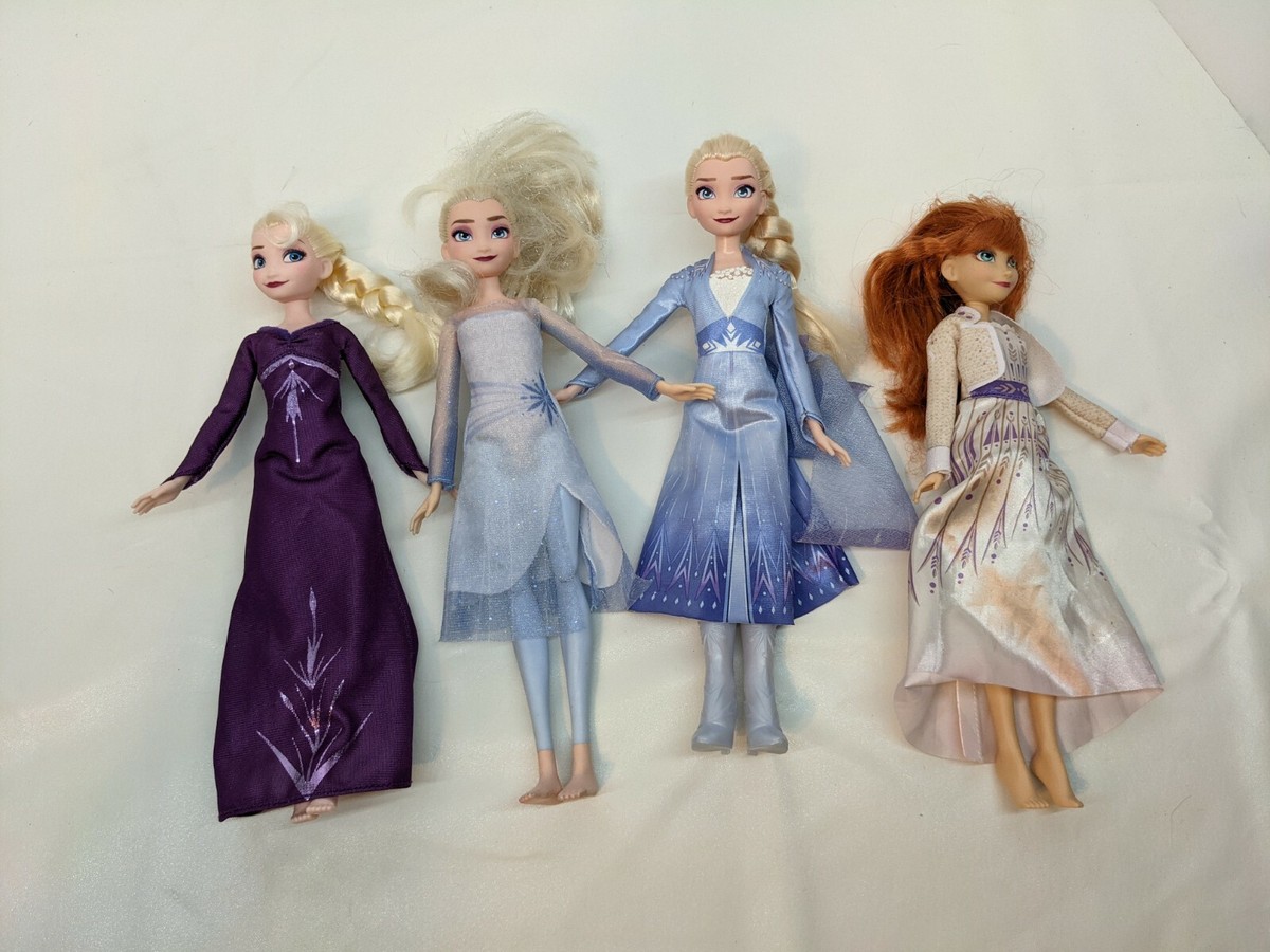 Elsa Dolls Elsa Y Ana Barbie Anna And Elsa 10th Anniversary
