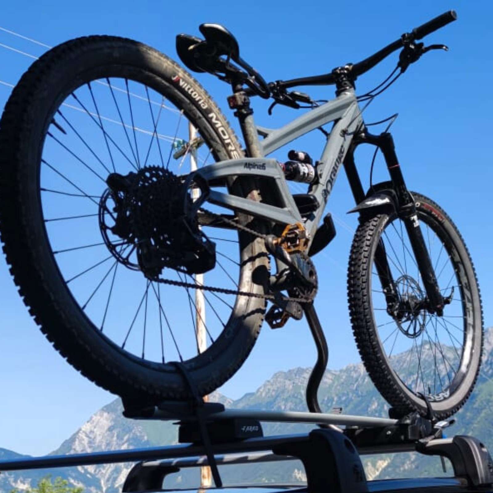 Portabici Da Tetto Farad Pesio - Per Bici E E-bike Fino A 25kg