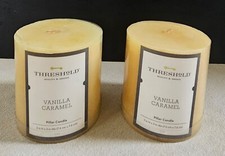 Threshold Scented Pillar Candle 3 x 3 Cozy Va...
